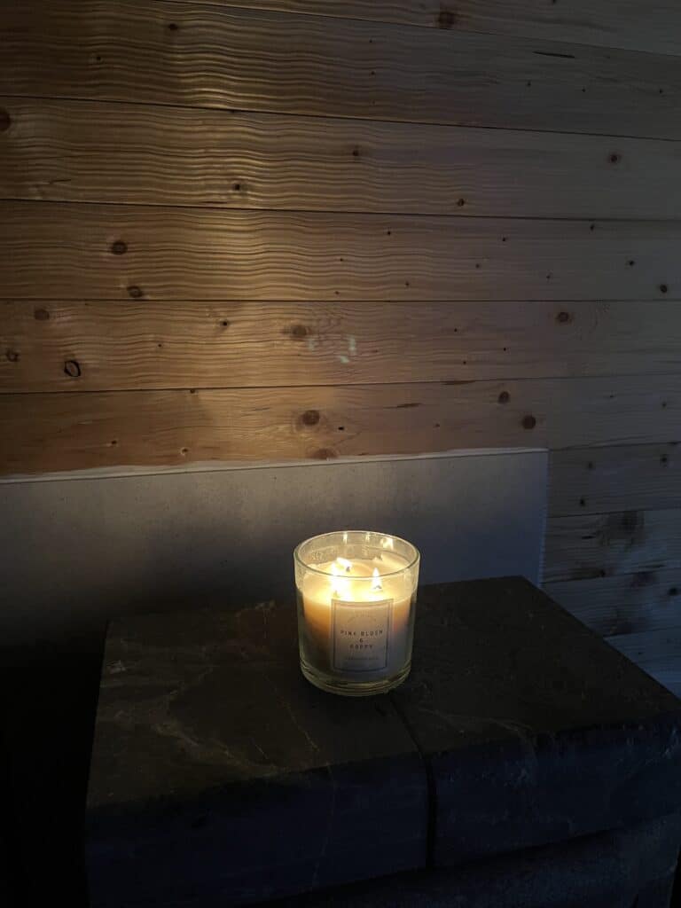 Hygge im Tiny House am letzten Abend