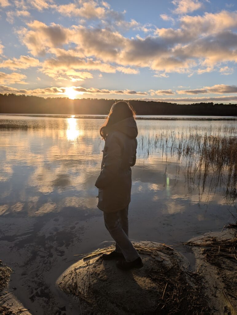 Ich am Großen Weißer See