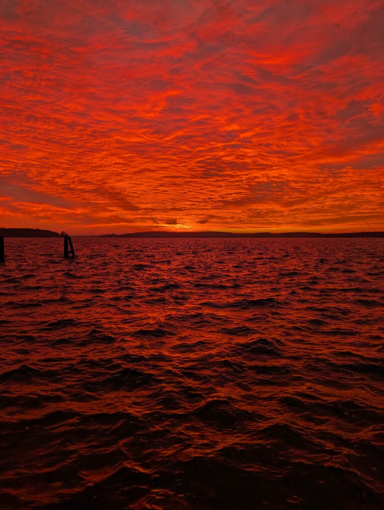 Binnenmüritz Sonnenuntergang Ausflugstipps an der Mecklenburgischen Seenplatte von Mirow bis Müritz und Neustrelitz