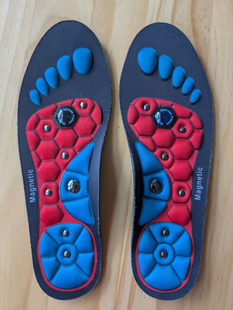 magnetische Massage-Einlegesohlen von Wellstep Pro