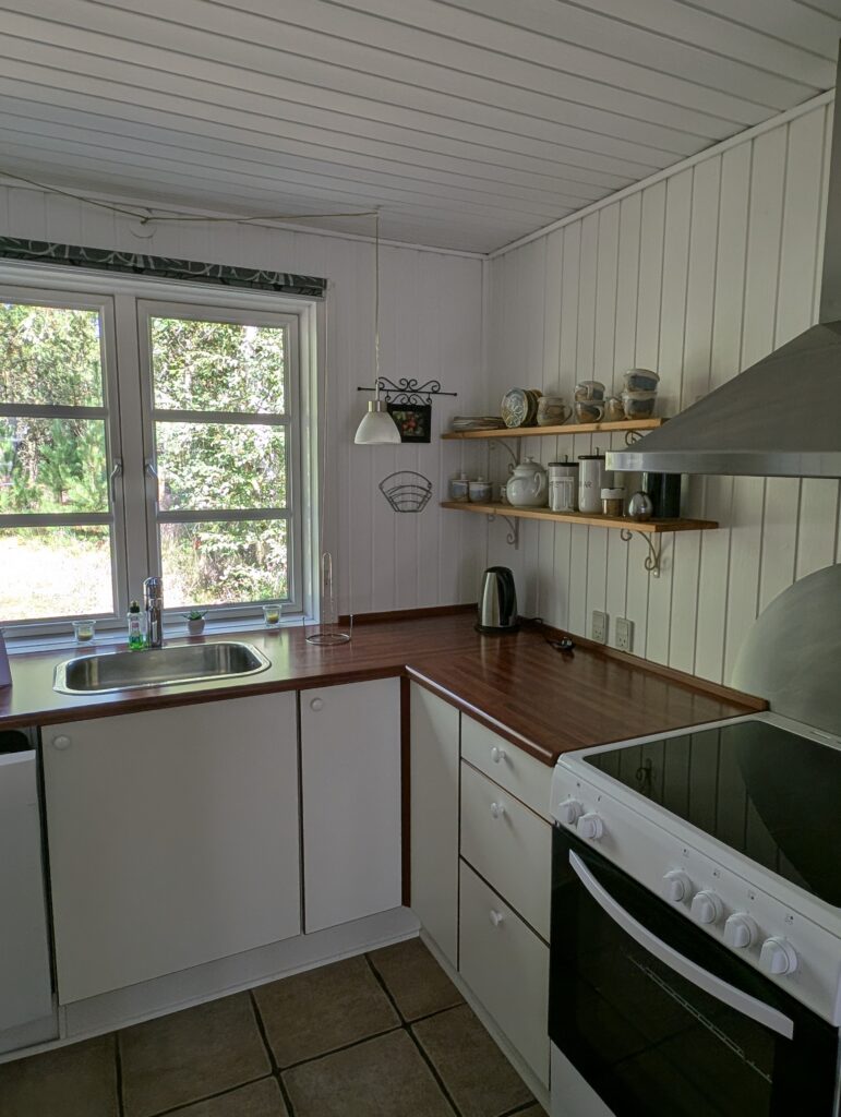 Küche im Ferienhaus auf Römö Reisebericht