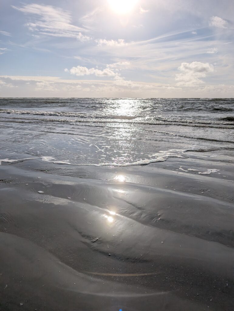 Nordsee auf Römö in Lakolk